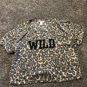 Cheetah Crop Top